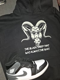Image 4 of Black Sheep " WHITE SWEADE " HOODIE