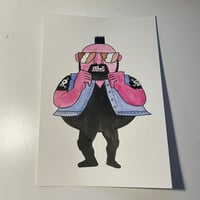 One Man Gang Drawing