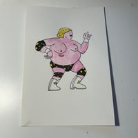 Dusty Rhodes Drawing