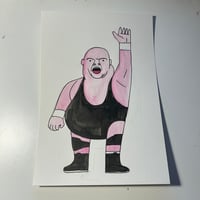 King Kong Bundy Drawing