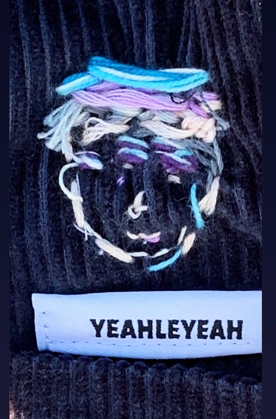 BLUE CORDUROY WORK PANT