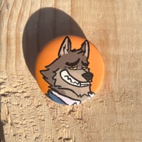 Mr. Wolf Button