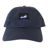 Image 1 of Cyan Wolf Hat Navy