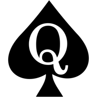 Image 1 of Classic Queen of Spades Temporary Tattoos 