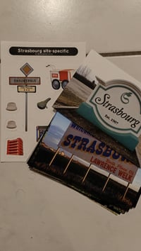 Pack série 11xStrasbourg + Strasbourg stickers