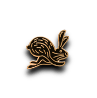 Image 1 of Whiskers Rabbit Pin