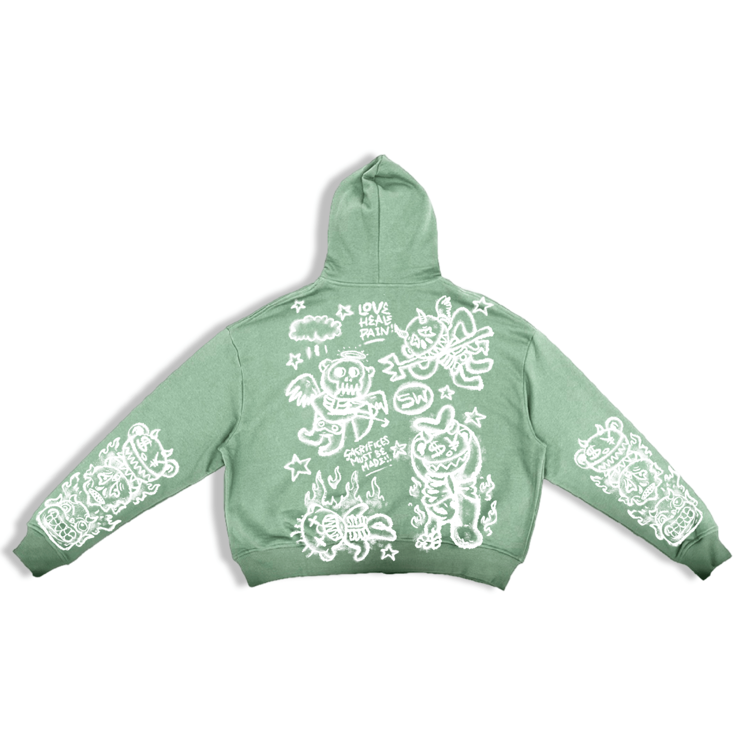 Image of MoneyRituals Zip-up Hoodie