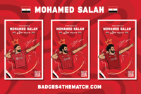 Image 1 of Mohamed Salah Pin Badges - Triple Pack