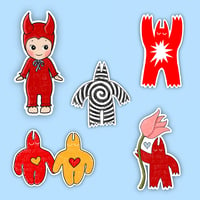 Image of sticker set