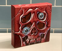 Image 3 of Red Skull 6 x 6 Blockhead 