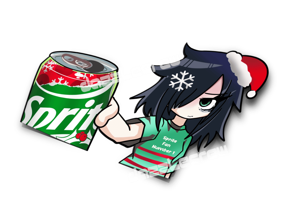 Image of Winter spiced tomoko drink sticker