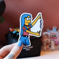 Bra Burn Sticker