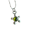 bubble flower pendant
