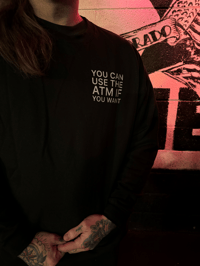 Image 2 of ATM Black Crewneck