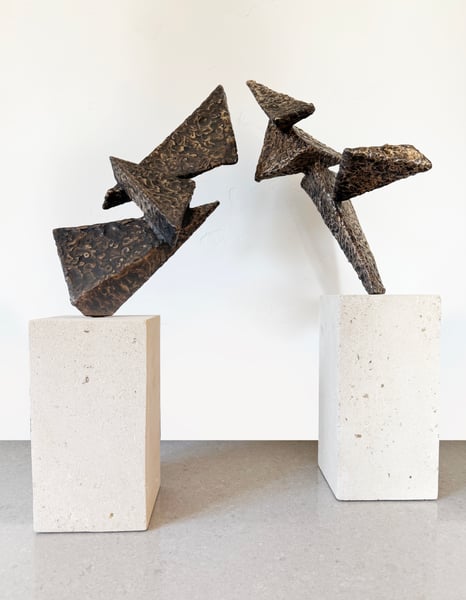 Image of Gerard Basil Stipling | GEOMETRIC PAIR