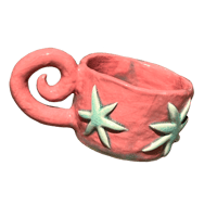 Image 1 of Pink Star Mug