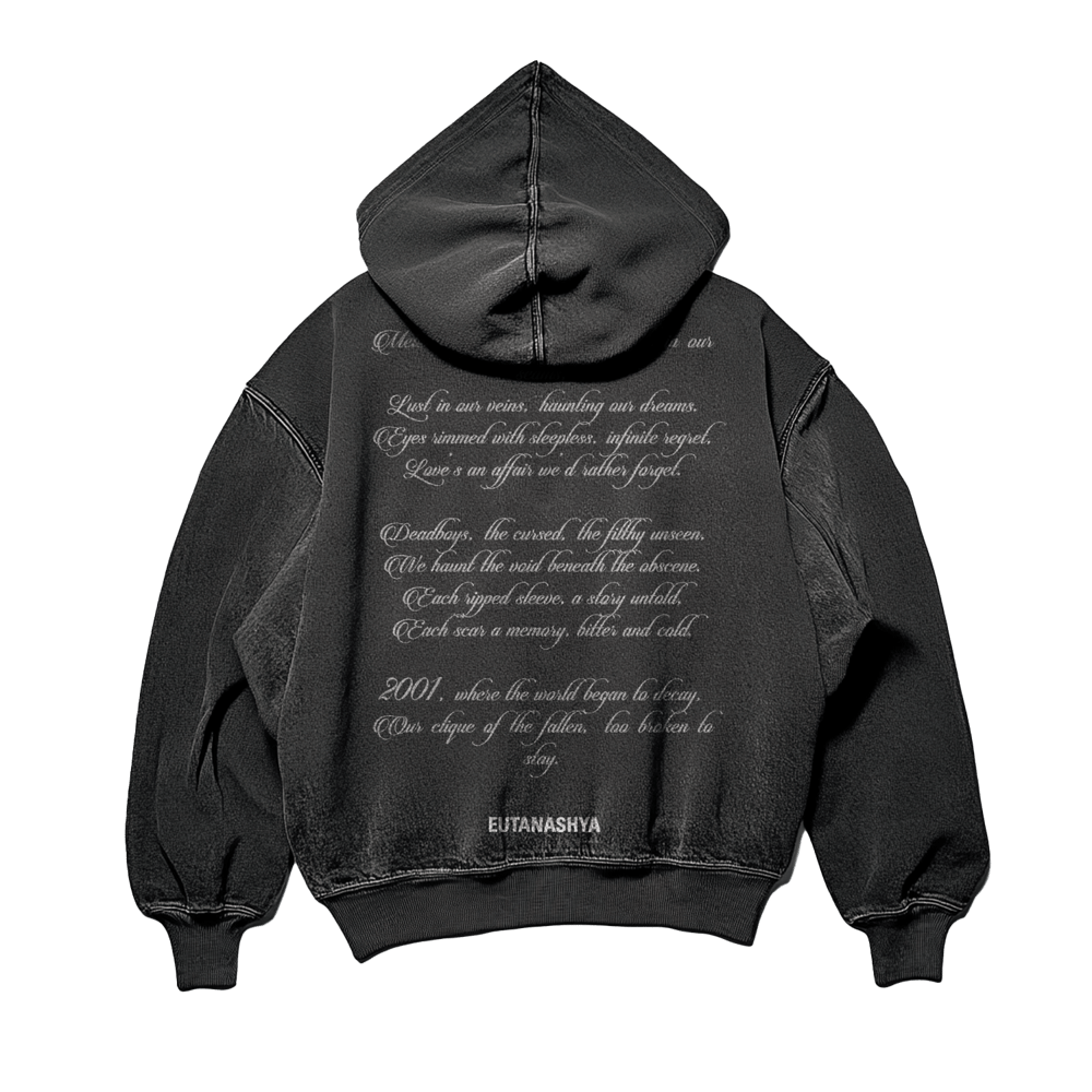 MELANCHOLY POET HOODIE