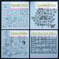 Image 3 of Illustrated Flatlay Coloring Cards - Edition 2