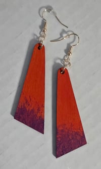 Image 1 of Earrings - Asymmetrical Sharp II (Yarn Collection)