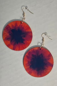Image 1 of Earrings - Circle VI (Yarn Collection)