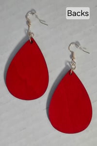 Image 2 of Earrings - Teardrop V (Yarn Collection)