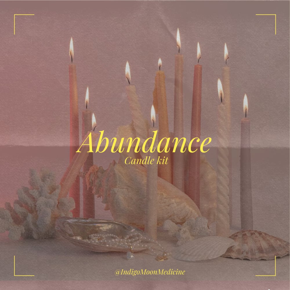 Image of Sacred Abundance Candle Kit