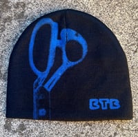 Image 1 of SCISSORS BEANIE BLUE