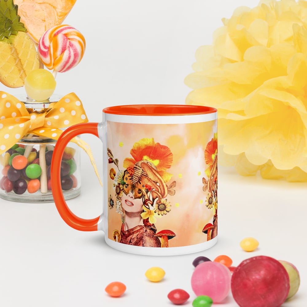 Image of She Oozes Sucess and Likes to Say F*ck A LOT 11oz Mug with Color Inside