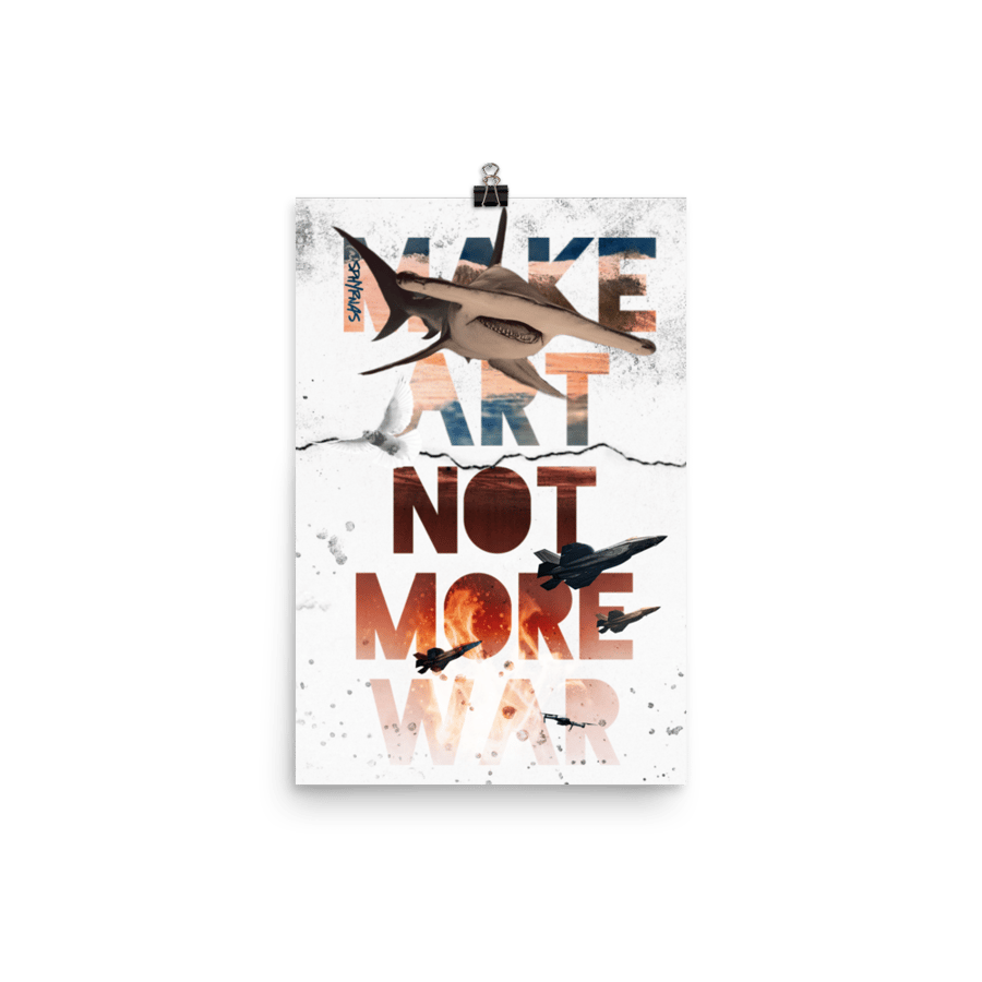 Image of NO MORE WAR poster