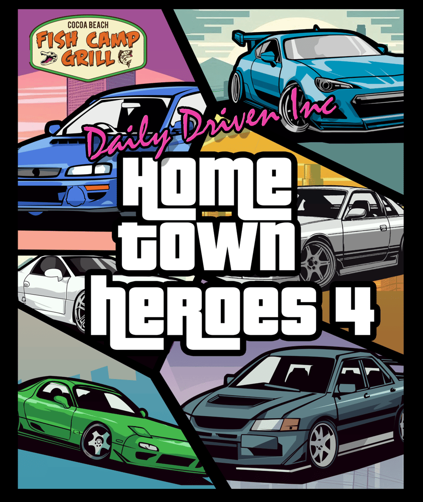 Image of HOMETOWN HEROES 4 EVENT SHIRT