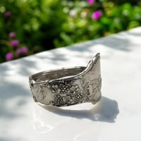 Image 5 of Antique Sterling Silver California Souvenir Spoon Ring