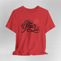 Image 1 of Happy New Year 2025 Short Sleeve T-shirt