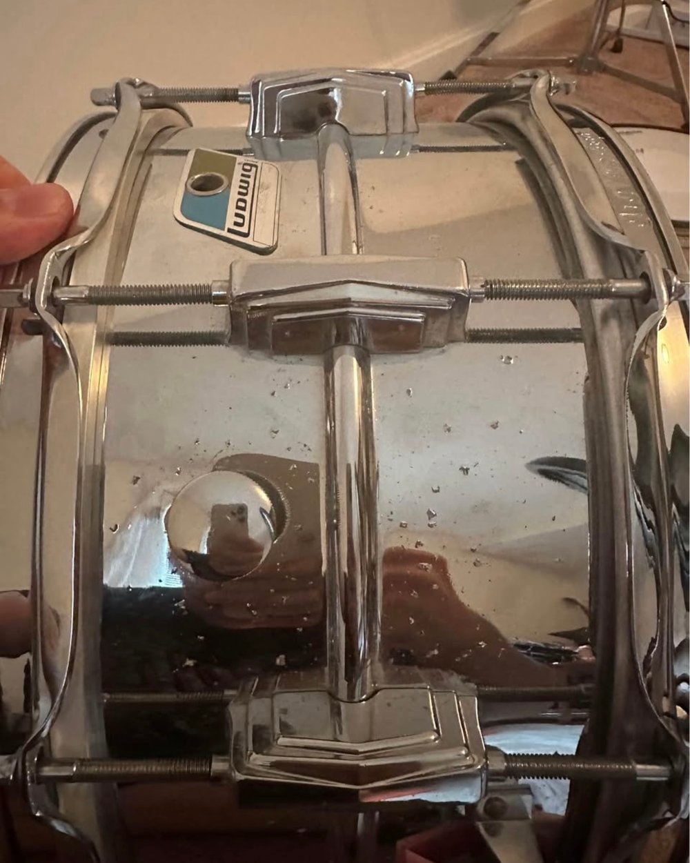 Vintage Ludwig Supraphonic snare (70s)