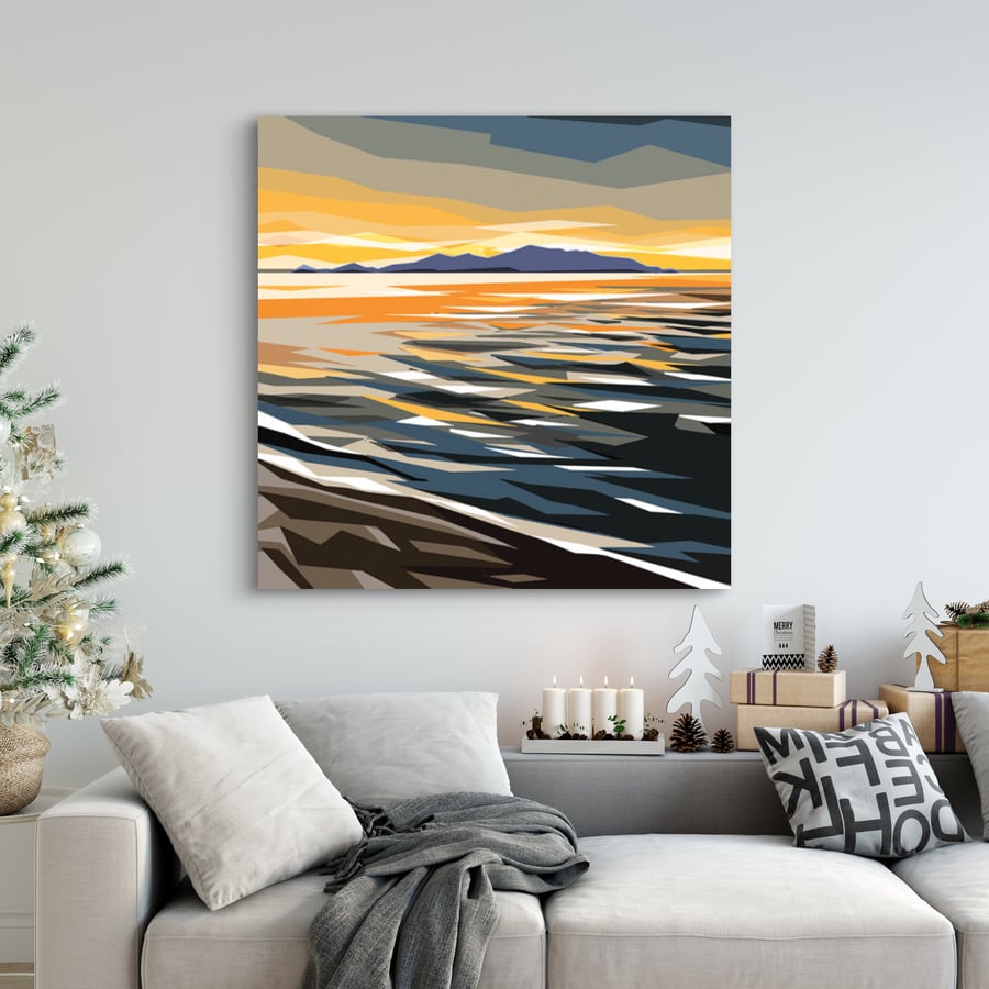 Image of Kapiti Island Sunset