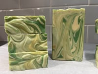 Image 2 of Green Clover and Aloe :   Goat milk 