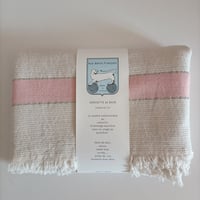 Image 1 of Serviette de bain coloris "Rose"