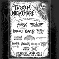 THRASH NIGHTMARE #12 (TICKETS + FESTIVAL T-SHIRT) - 80% SOLD! 