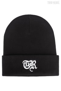 True Rebel Beanie TR Logo Black