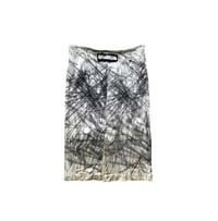 Image 2 of E-Play Satin Scribbles Skirt