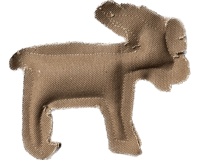 Pet Souvenirs - Brown Catnip Moose