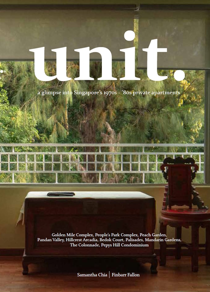 Image of UNIT. a glimpse into Singapore’s 1970s – ’80s private apartments