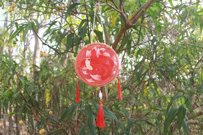 Image of The Red Fox Embroidered Lantern