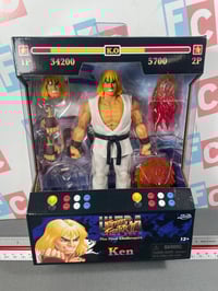 Image 1 of Jada Toys Street Fighter Ken (White Variant) Exclusive Brand New Sealed 