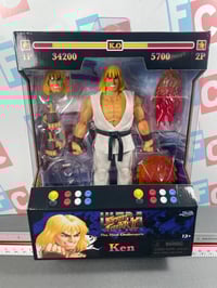 Image 2 of Jada Toys Street Fighter Ken (White Variant) Exclusive Brand New Sealed 