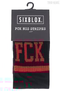 Image 6 of True Rebel Socks FCK NZS Stripes | 2 Colours