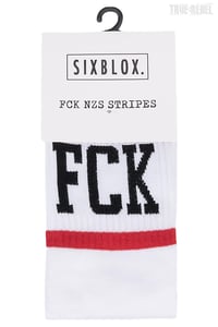 Image 5 of True Rebel Socks FCK NZS Stripes | 2 Colours