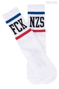 Image 1 of True Rebel Socks FCK NZS Stripes | 2 Colours