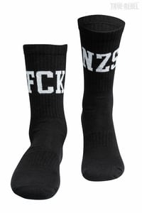 Image 2 of True Rebel Socks FCK NZS | 2 Colours