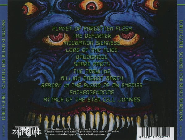 Lord Gore "Scalpels for blind surgeons" CD
