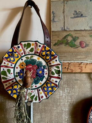 Image of latin style hanging plate collection